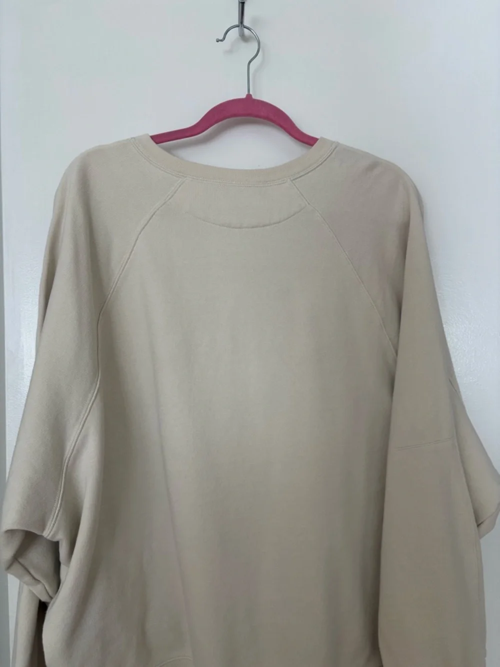 Calvin Klein Oversized Neutral Crewneck Sweatshirt
